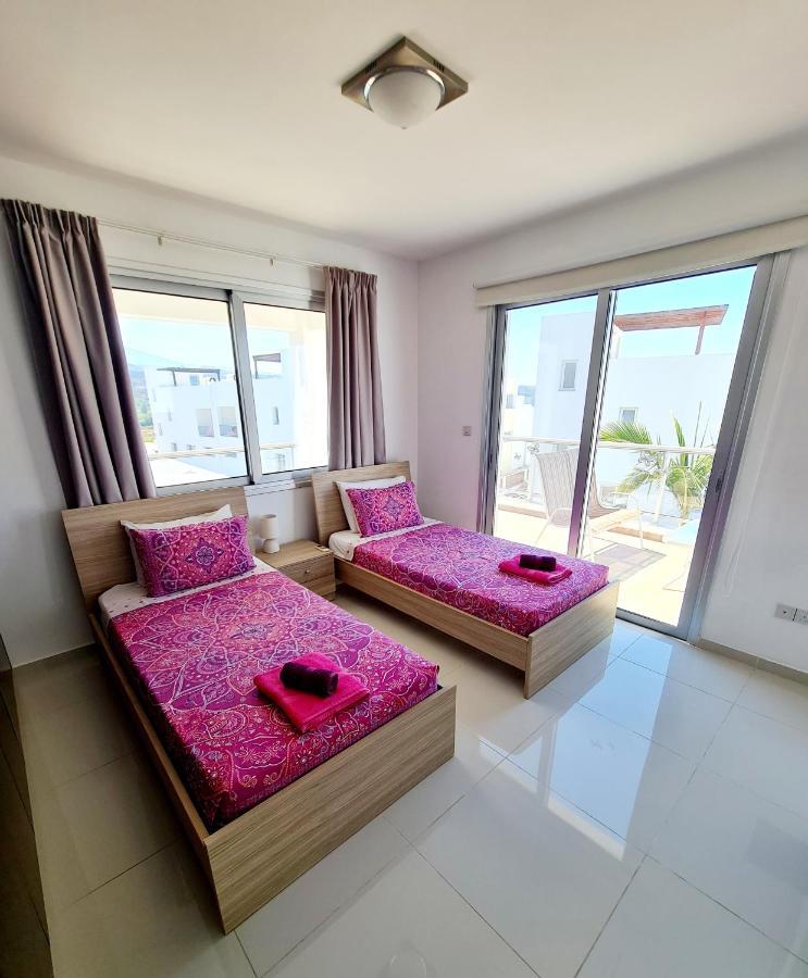 Modern Villa, 4 Bedrooms, Private Pool, Close To Coral Bay Strip Pegeia Exterior foto